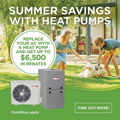 Summer Savings with Heat Pumps